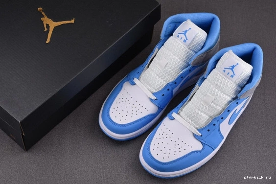 Mid 1 Blue DX9276-100 Grey Jordan University DX9276-100 1120